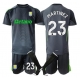 Aston Villa Emiliano Martinez #23 Maalivahti Kotipaita Lapsille 2025-26 Lyhythihainen (+ Lyhyet housut)