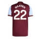 Aston Villa Ian Maatsen #22 Kotipaita 2025-26 Lyhythihainen