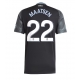 Aston Villa Ian Maatsen #22 Vieraspaita 2025-26 Lyhythihainen