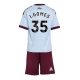 Aston Villa Joao Gomes #35 Kolmaspaita Lapsille 2026-27 Lyhythihainen (+ Lyhyet housut)