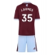Aston Villa Joao Gomes #35 Kotipaita Lapsille 2026-27 Lyhythihainen (+ Lyhyet housut)