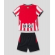 Athletic Bilbao Kotipaita Lapsille 2026-27 Lyhythihainen (+ Lyhyet housut)