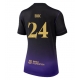 Barcelona Eric Garcia #24 Vieraspaita Naisten 2026-27 Lyhythihainen