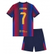 Barcelona Fermin Lopez #7 Kotipaita Lapsille 2026-27 Lyhythihainen (+ Lyhyet housut)