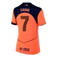Barcelona Ferran Torres #7 Kolmaspaita Naisten 2025-26 Lyhythihainen