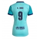 Barcelona Gabriel Jesus #9 Kolmaspaita Naisten 2026-27 Lyhythihainen