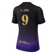 Barcelona Gabriel Jesus #9 Vieraspaita Naisten 2026-27 Lyhythihainen