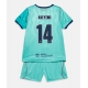 Barcelona Karim Adeyemi #14 Kolmaspaita Lapsille 2026-27 Lyhythihainen (+ Lyhyet housut)