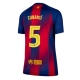 Barcelona Pau Cubarsi #5 Kotipaita Naisten 2025-26 Lyhythihainen