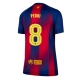 Barcelona Pedri Gonzalez #8 Kotipaita Naisten 2025-26 Lyhythihainen