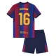 Barcelona Rodri Hernandez #16 Kotipaita Lapsille 2026-27 Lyhythihainen (+ Lyhyet housut)