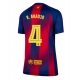 Barcelona Ronald Araujo #4 Kotipaita Naisten 2025-26 Lyhythihainen