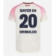 Bayer Leverkusen Alejandro Grimaldo #20 Vieraspaita 2025-26 Lyhythihainen