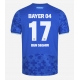 Bayer Leverkusen Eliesse Ben Seghir #17 Kolmaspaita 2025-26 Lyhythihainen