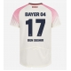 Bayer Leverkusen Eliesse Ben Seghir #17 Vieraspaita 2025-26 Lyhythihainen