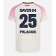 Bayer Leverkusen Exequiel Palacios #25 Vieraspaita 2025-26 Lyhythihainen