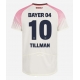 Bayer Leverkusen Malik Tillman #10 Vieraspaita 2025-26 Lyhythihainen