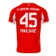 Bayern Munich Aleksandar Pavlovic #45 Kotipaita 2025-26 Lyhythihainen