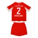 Bayern Munich Dayot Upamecano #2 Kotipaita Lapsille 2025-26 Lyhythihainen (+ Lyhyet housut)