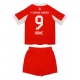 Bayern Munich Harry Kane #9 Kotipaita Lapsille 2025-26 Lyhythihainen (+ Lyhyet housut)