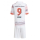 Bayern Munich Harry Kane #9 Vieraspaita Lapsille 2025-26 Lyhythihainen (+ Lyhyet housut)