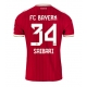 Bayern Munich Ismael Saibari #34 Kotipaita 2026-27 Lyhythihainen