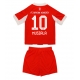 Bayern Munich Jamal Musiala #10 Kotipaita Lapsille 2025-26 Lyhythihainen (+ Lyhyet housut)