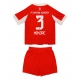 Bayern Munich Kim Min-jae #3 Kotipaita Lapsille 2025-26 Lyhythihainen (+ Lyhyet housut)