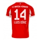 Bayern Munich Luis Diaz #14 Kotipaita 2025-26 Lyhythihainen