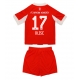 Bayern Munich Michael Olise #17 Kotipaita Lapsille 2025-26 Lyhythihainen (+ Lyhyet housut)