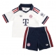 Bayern Munich Nathaniel Brown #11 Vieraspaita Lapsille 2026-27 Lyhythihainen (+ Lyhyet housut)