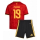 Belgia Diego Moreira #19 Kotipaita Lapsille MM-kisat 2026 Lyhythihainen (+ Lyhyet housut)