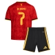 Belgia Kevin De Bruyne #7 Kotipaita Lapsille MM-kisat 2026 Lyhythihainen (+ Lyhyet housut)