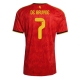 Belgia Kevin De Bruyne #7 Kotipaita MM-kisat 2026 Lyhythihainen