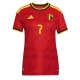 Belgia Kevin De Bruyne #7 Kotipaita Naisten MM-kisat 2026 Lyhythihainen