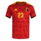 Belgia Michy Batshuayi #23 Kotipaita MM-kisat 2026 Lyhythihainen