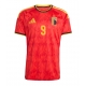 Belgia Romelu Lukaku #9 Kotipaita MM-kisat 2026 Lyhythihainen