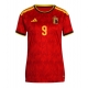 Belgia Romelu Lukaku #9 Kotipaita Naisten MM-kisat 2026 Lyhythihainen