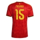 Belgia Thomas Meunier #15 Kotipaita MM-kisat 2026 Lyhythihainen