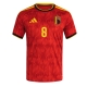 Belgia Youri Tielemans #8 Kotipaita MM-kisat 2026 Lyhythihainen