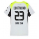 Borussia Dortmund Emre Can #23 Vieraspaita Naisten 2025-26 Lyhythihainen