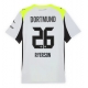 Borussia Dortmund Julian Ryerson #26 Vieraspaita 2025-26 Lyhythihainen