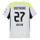 Borussia Dortmund Karim Adeyemi #27 Vieraspaita 2025-26 Lyhythihainen