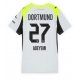 Borussia Dortmund Karim Adeyemi #27 Vieraspaita Naisten 2025-26 Lyhythihainen