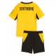 Borussia Dortmund Kotipaita Lapsille 2026-27 Lyhythihainen (+ Lyhyet housut)