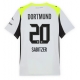 Borussia Dortmund Marcel Sabitzer #20 Vieraspaita 2025-26 Lyhythihainen