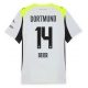 Borussia Dortmund Maximilian Beier #14 Vieraspaita 2025-26 Lyhythihainen