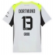 Borussia Dortmund Pascal Gross #13 Vieraspaita 2025-26 Lyhythihainen