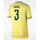 Brasilia Gabriel Magalhaes #3 Kotipaita MM-kisat 2026 Lyhythihainen