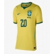 Brasilia Lucas Paqueta #20 Kotipaita Naisten MM-kisat 2026 Lyhythihainen
